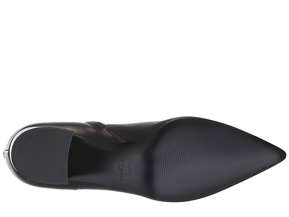 Black Leather Jarli Shoes M8682