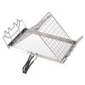 Stainless Steel Folding Camp Stove Toaster Rack X715