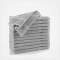 Grey 12 Pack Hand Towel Z1022
