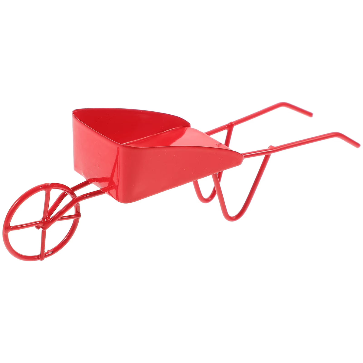 Miniature Vintage Metal Wheelbarrow A993939