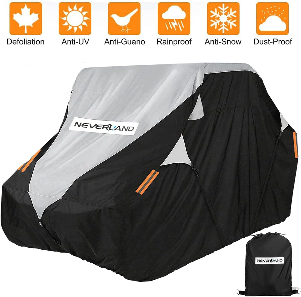 Heavy Duty Waterproof 4-6 Seater 4 Door UTV Cover with Reflective Strip M8705