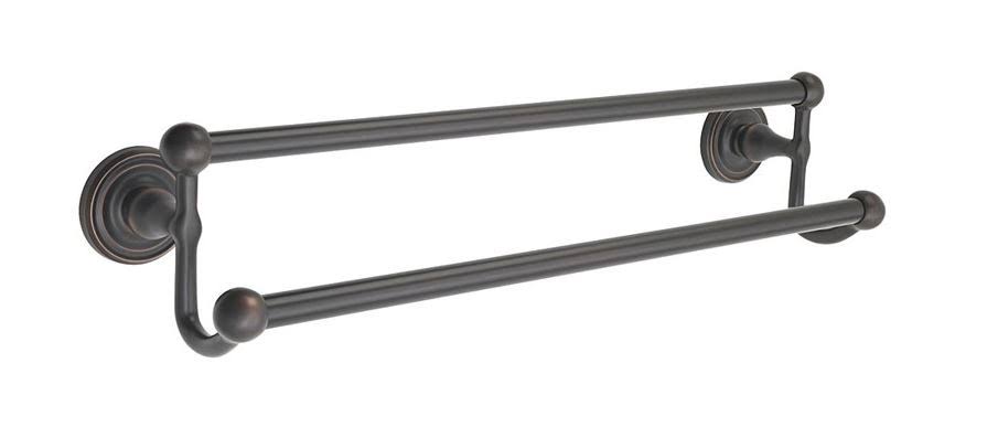 Oil Rubbed Bronze Double Towel Bar U876