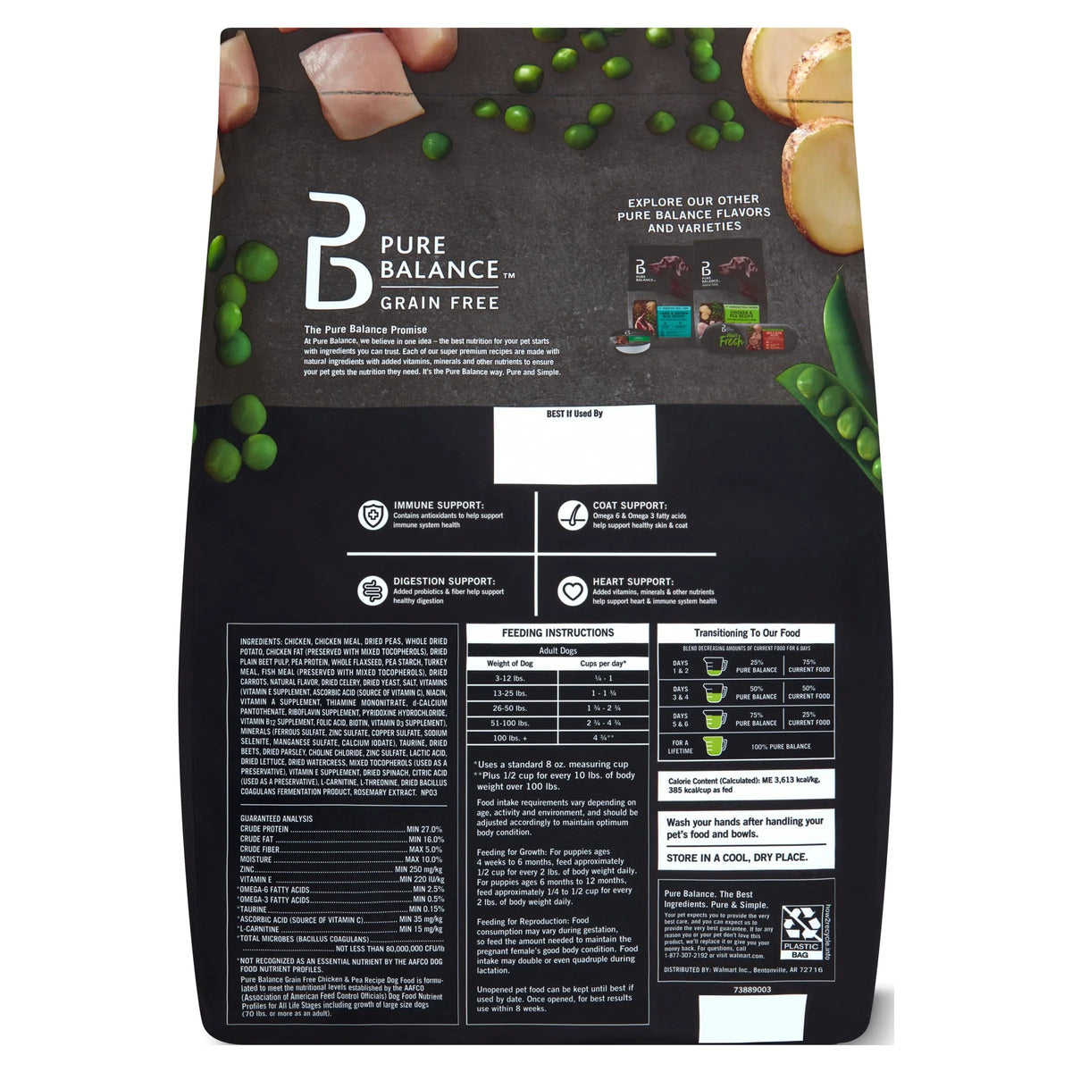 Grain-Free Dry Dog Food, 11 lbs R51194