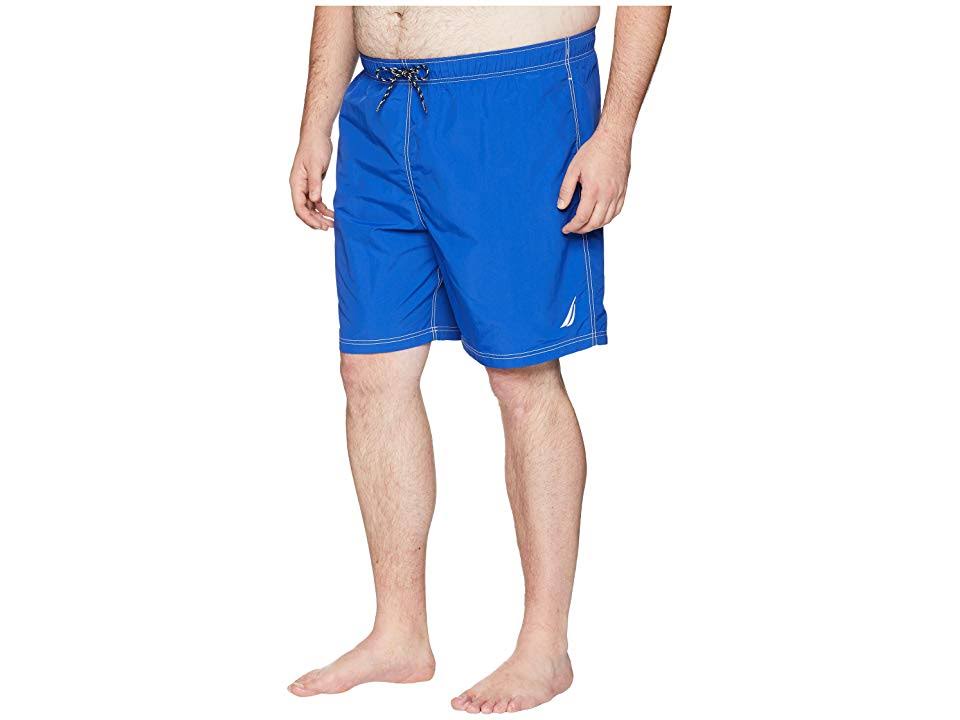 Men's Big and Tall Solid Quick Dry Swim Trunk K241