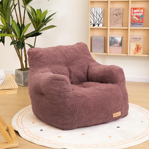 Black Bean Bag Chair with Memory Foam M40478