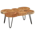 14.2" 6 Trunks Solid Wood Acacia Coffee Table Z264374