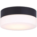 Black LED Flush Mount Light Fixture Z3135