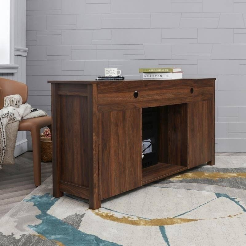 TV Stand with Electric Fireplace 43.3 E879036