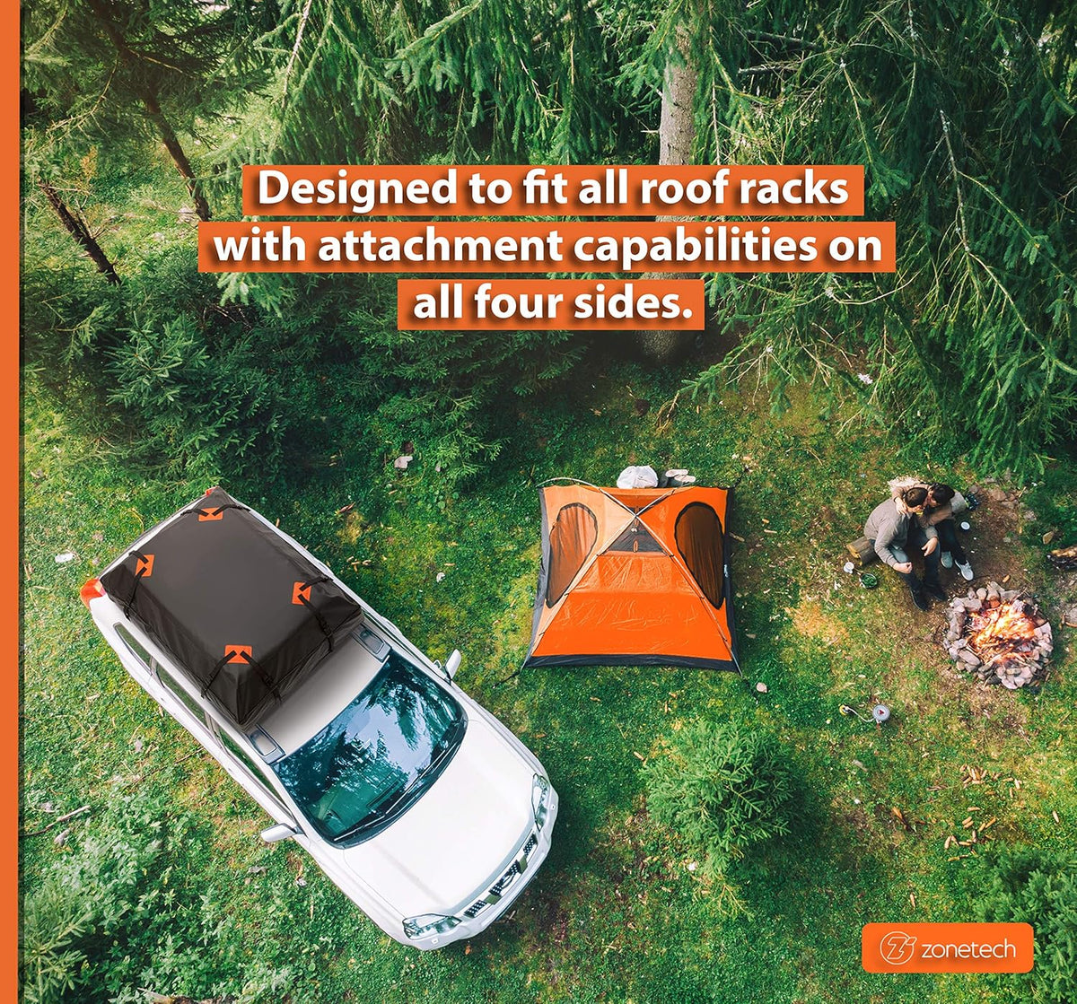 Waterproof 15 Cubic Feet Roof Top Cargo Bag H62211