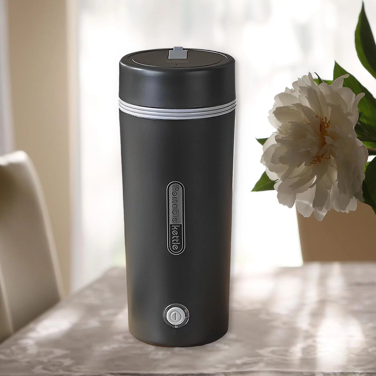Small Black Electric Kettle 350ml Q870