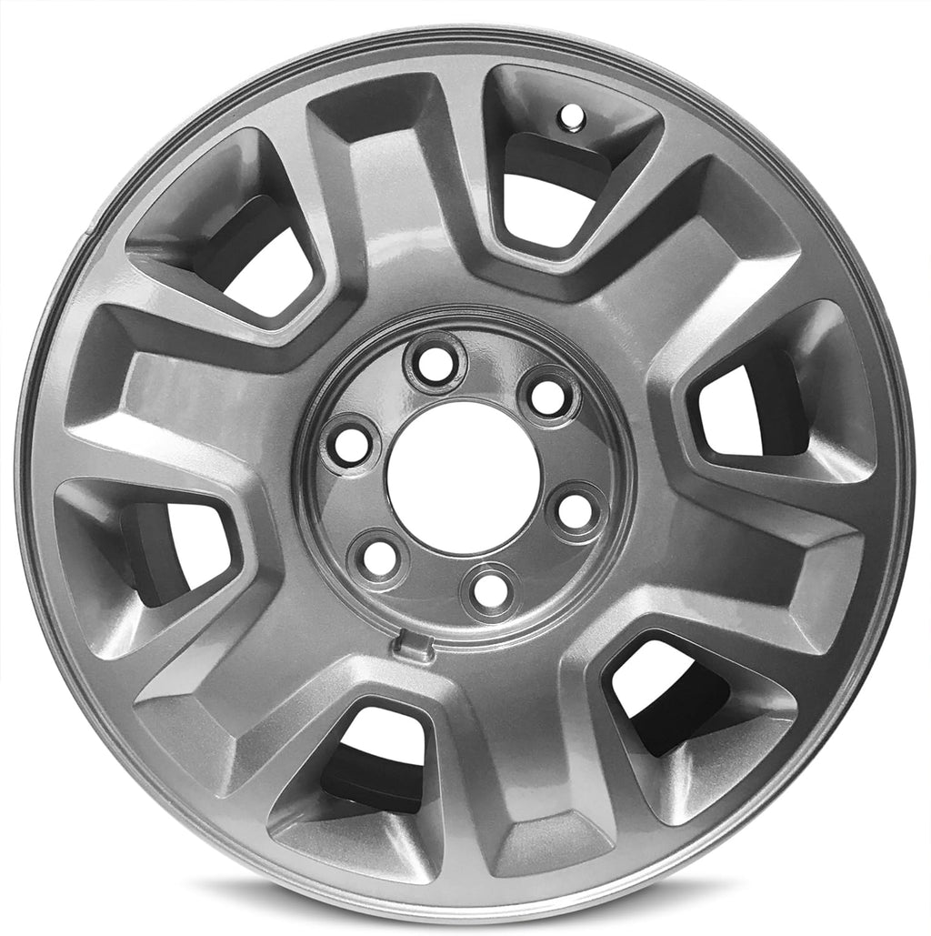17 inch 6 Lug Silver Aluminum Wheel Rim U14677