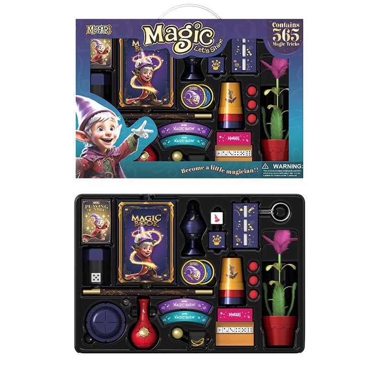 365 Magic Tricks Kit for Kids L983