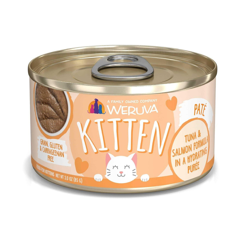 Kitten Tuna & Salmon Puree Cat Food O4442