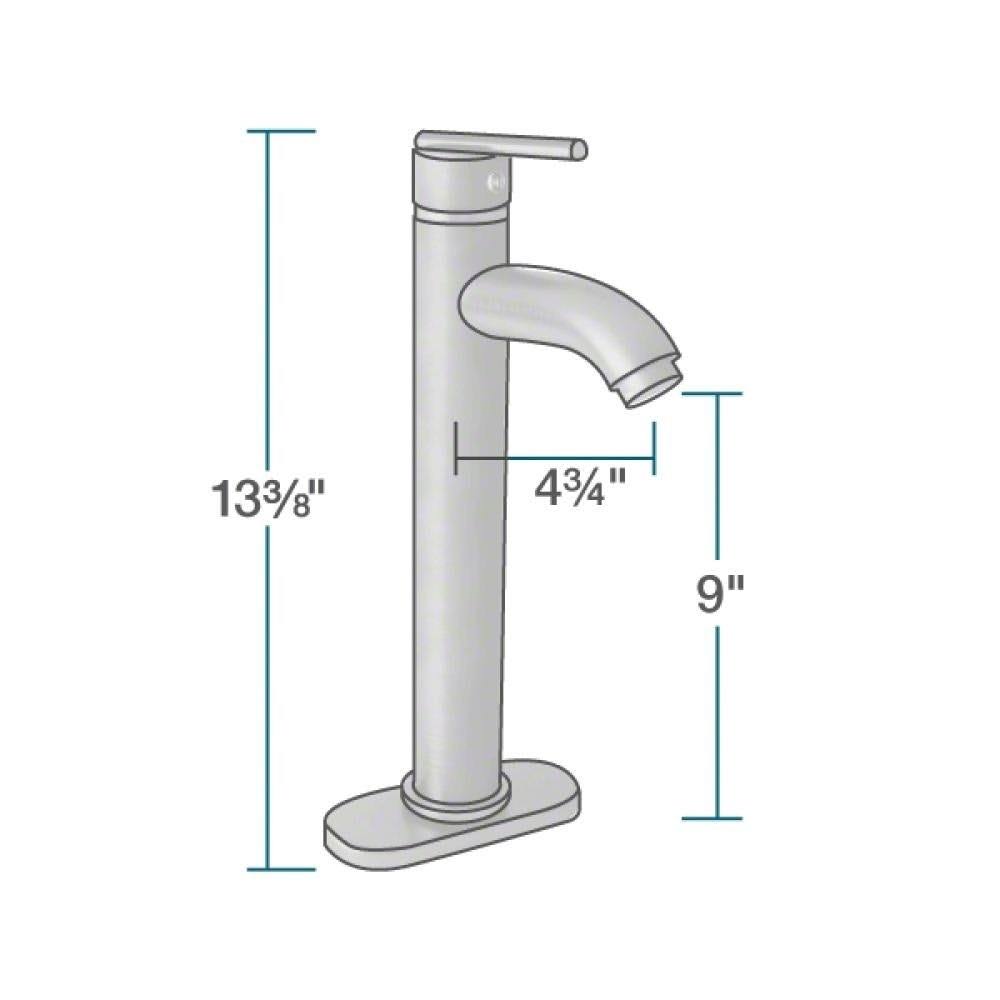 Polystone Rectangle Vessel Sink with Vessel Faucet Y84950