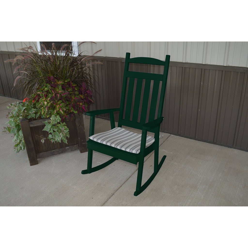 White Porch Rocker C528
