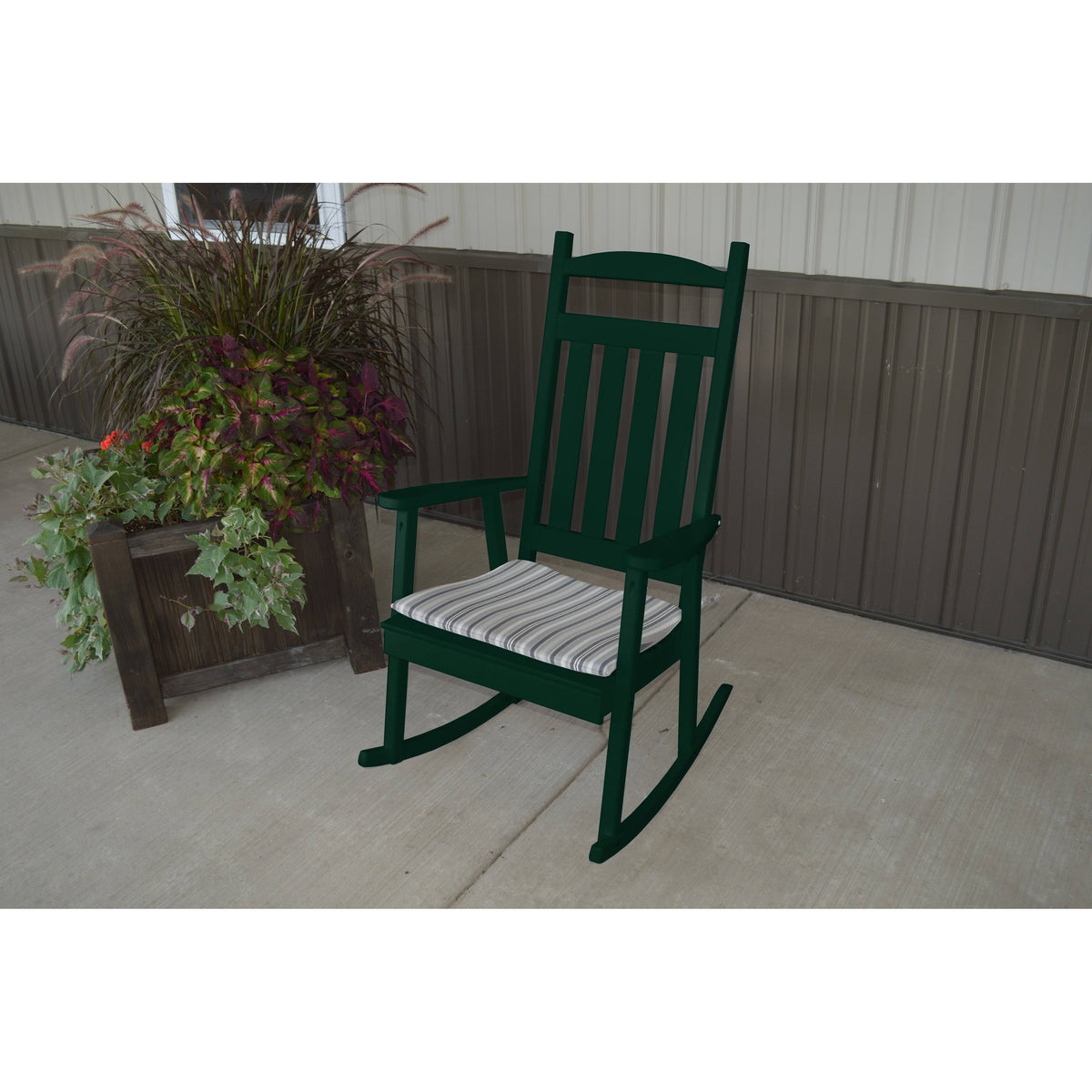 White Porch Rocker C528
