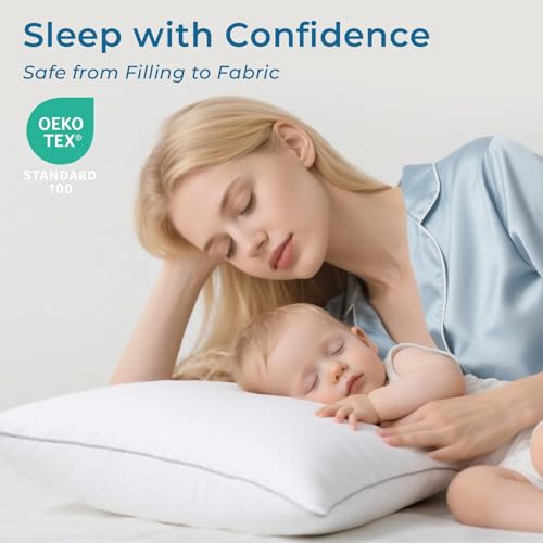 King Size Pillows Set of 4 Down Alternative R7933