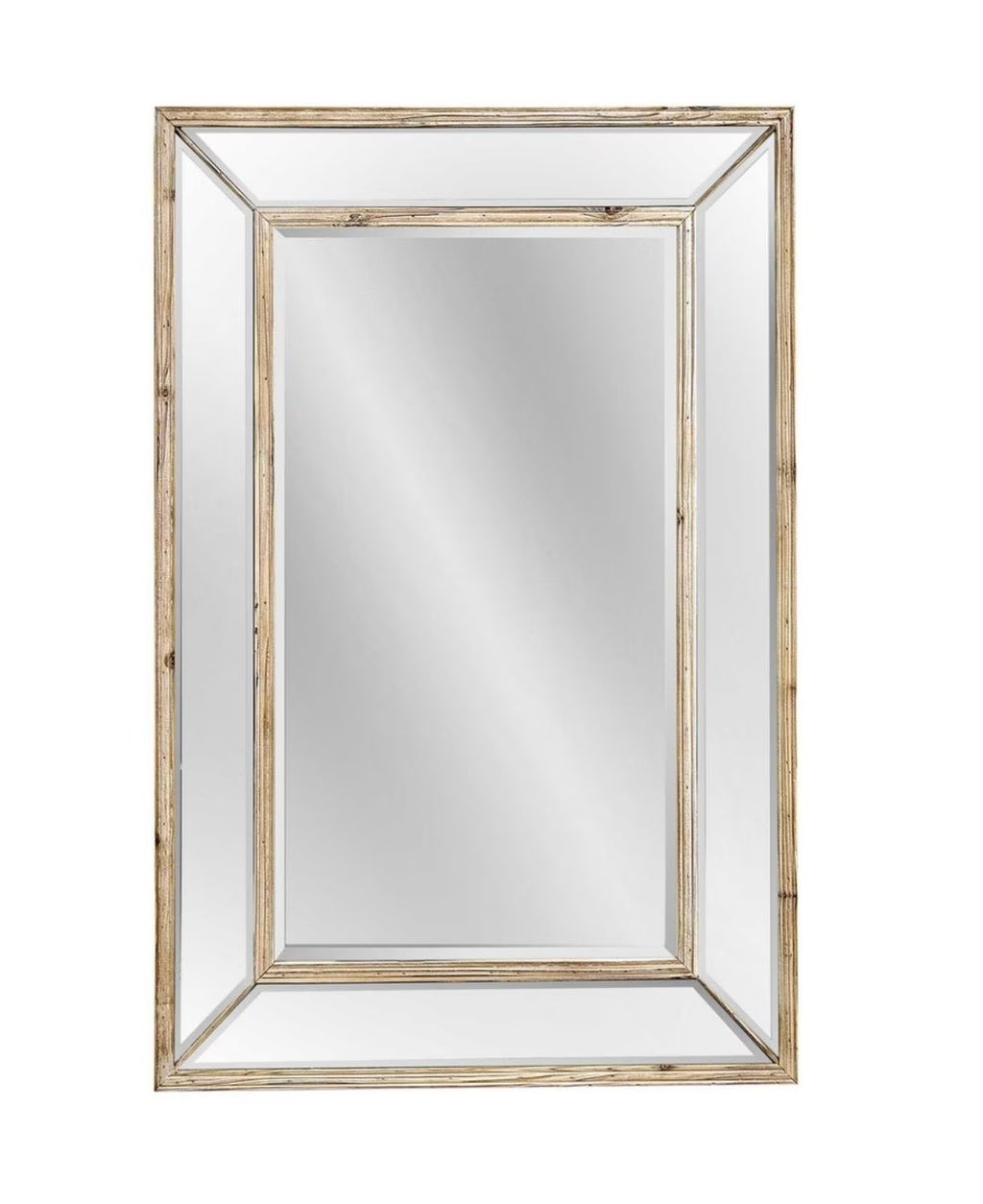 Scrubbed Pine Wall Mirror S410