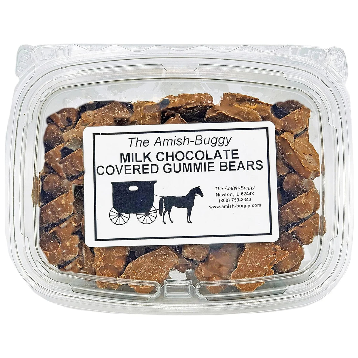 Chocolate Covered Gummi Bears 12 Oz. Tub 2 Count X1076