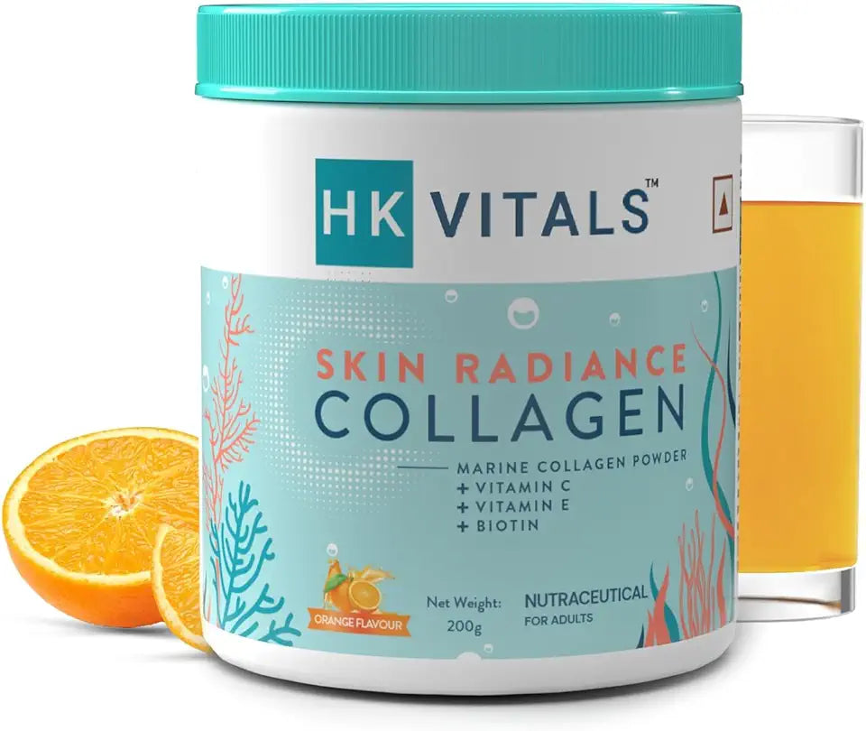 Collagen Powder 200g Orange with Biotin Vitamin C E C4975