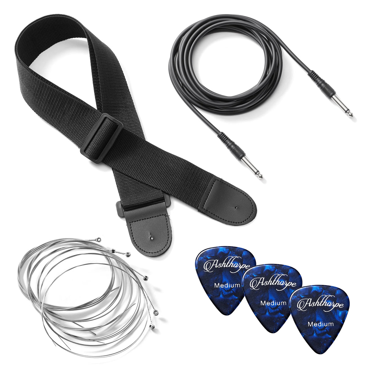 30-Inch Beginner Electric Guitar with Amplifier O307