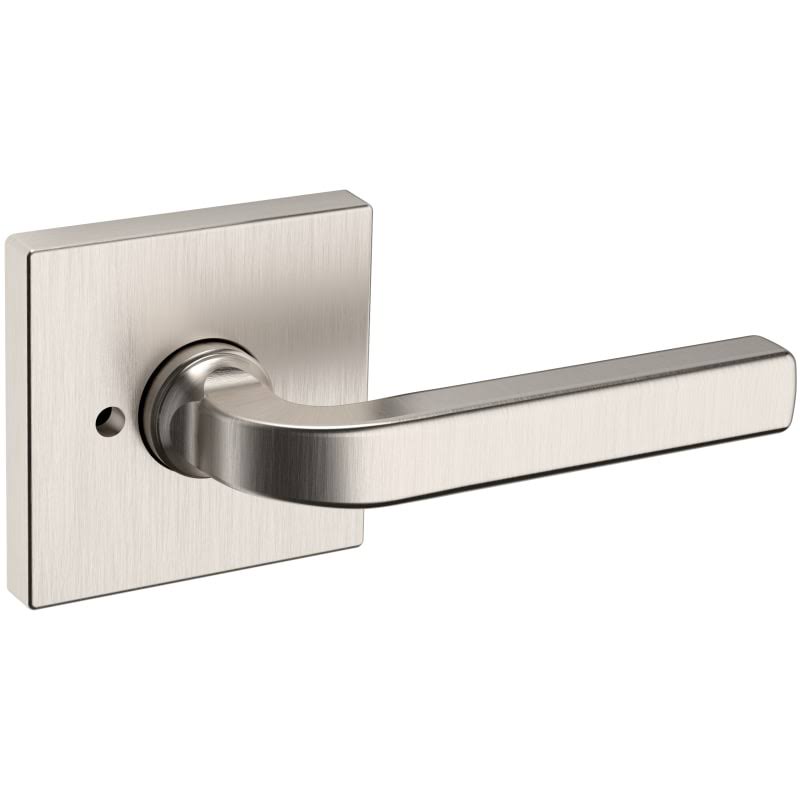 Satin Nickel Lever Privacy Set D810348