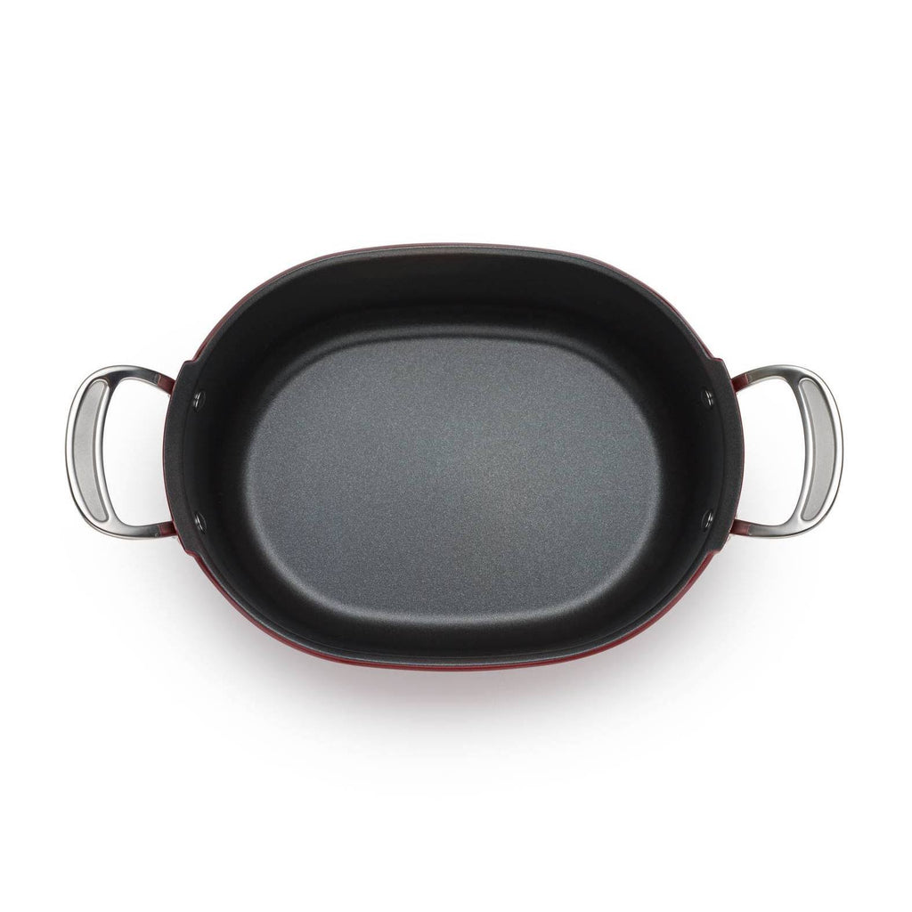 Red 6.3Qt Cast Aluminum Pot E157