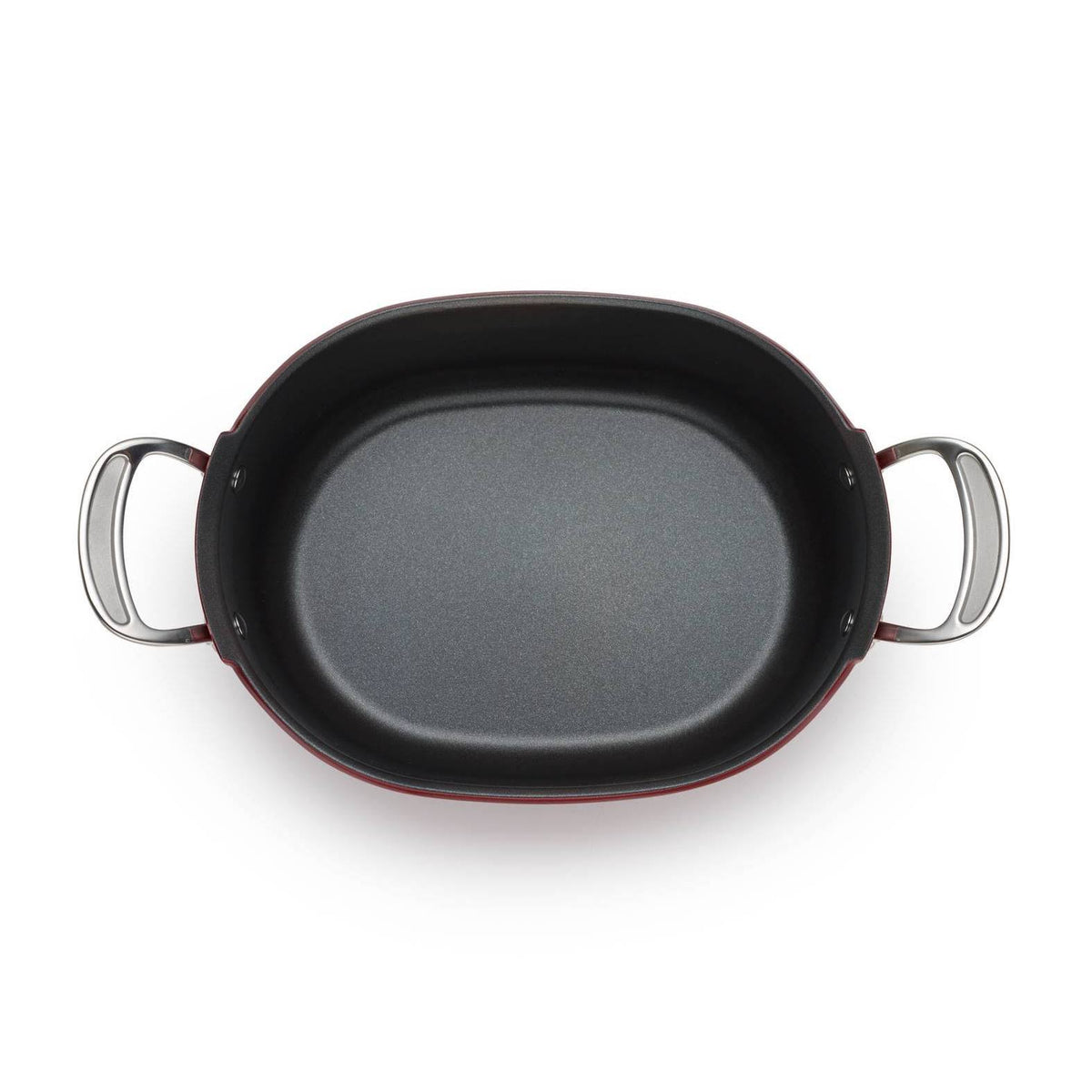 Red 6.3Qt Cast Aluminum Pot E157