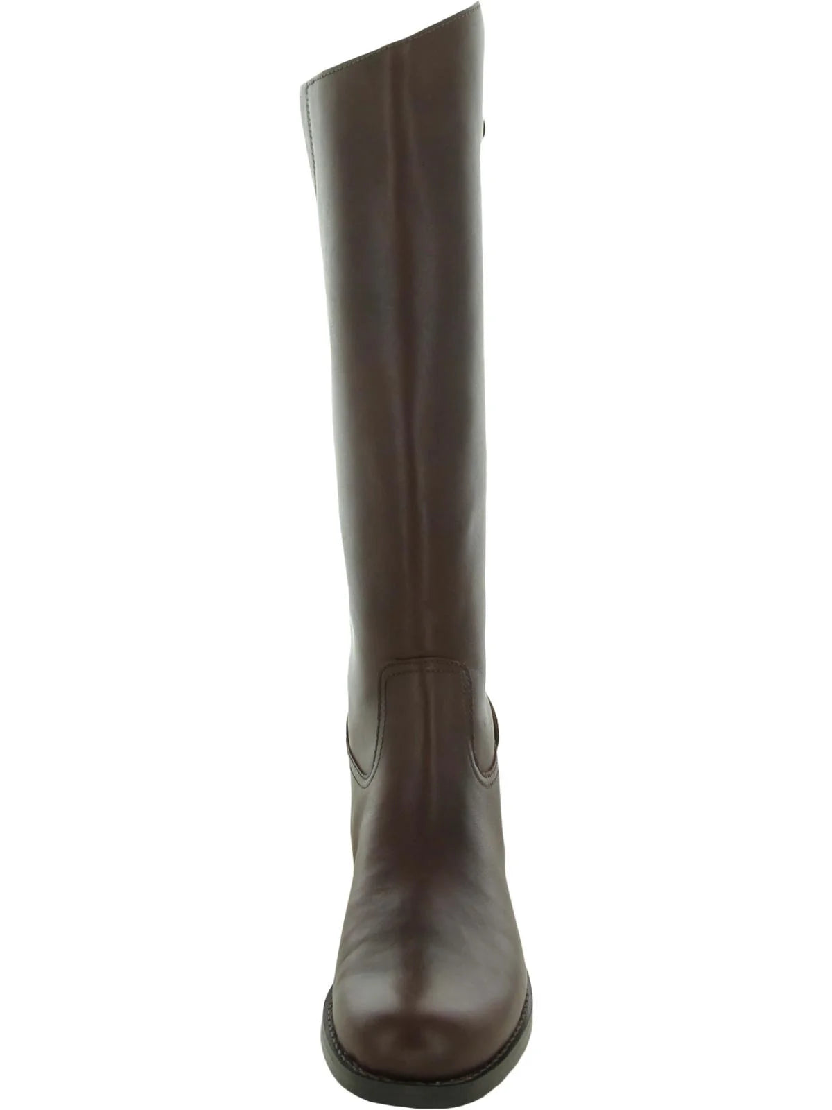 Brown Leather Knee High Boots D9111
