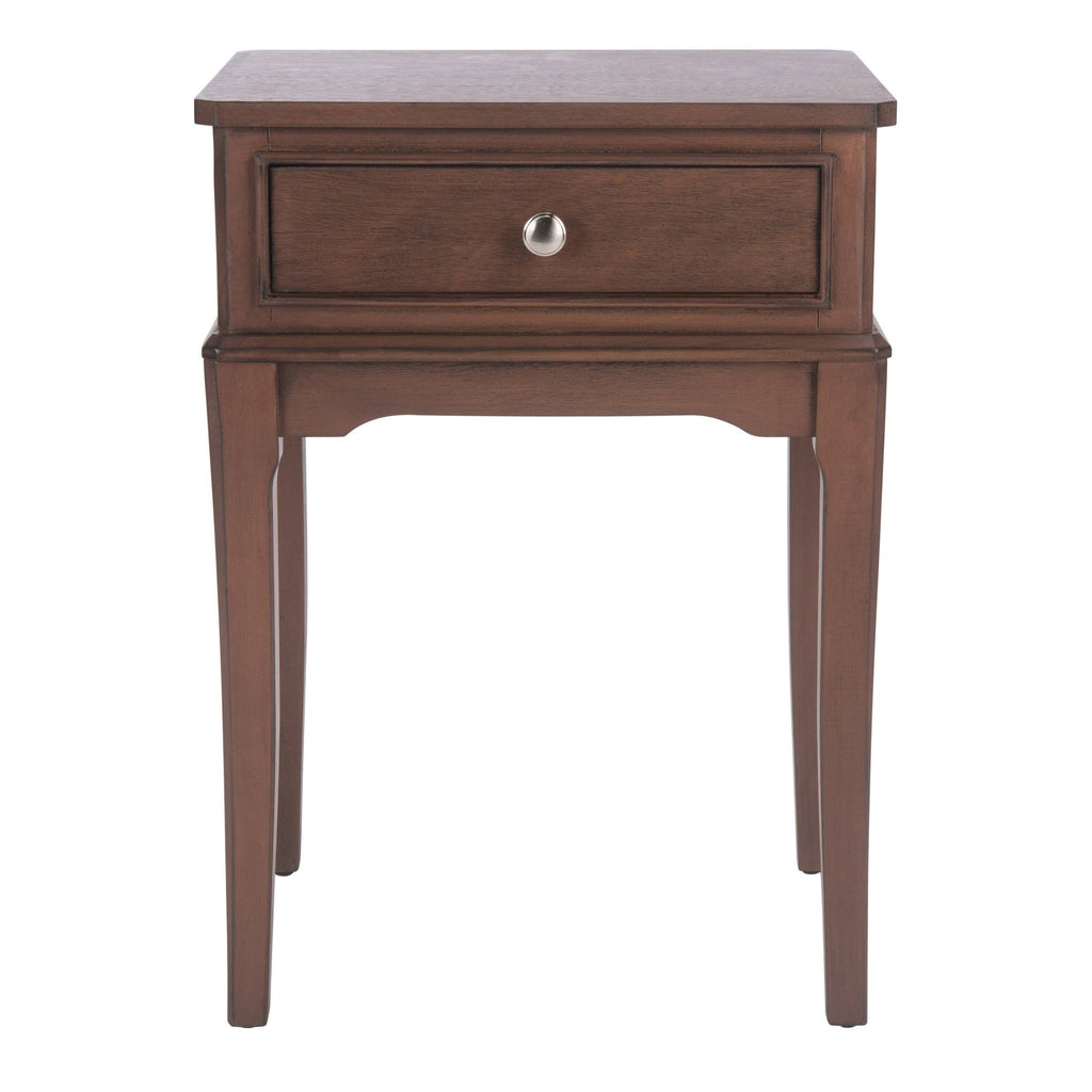 White 1-Drawer Accent Table N172381