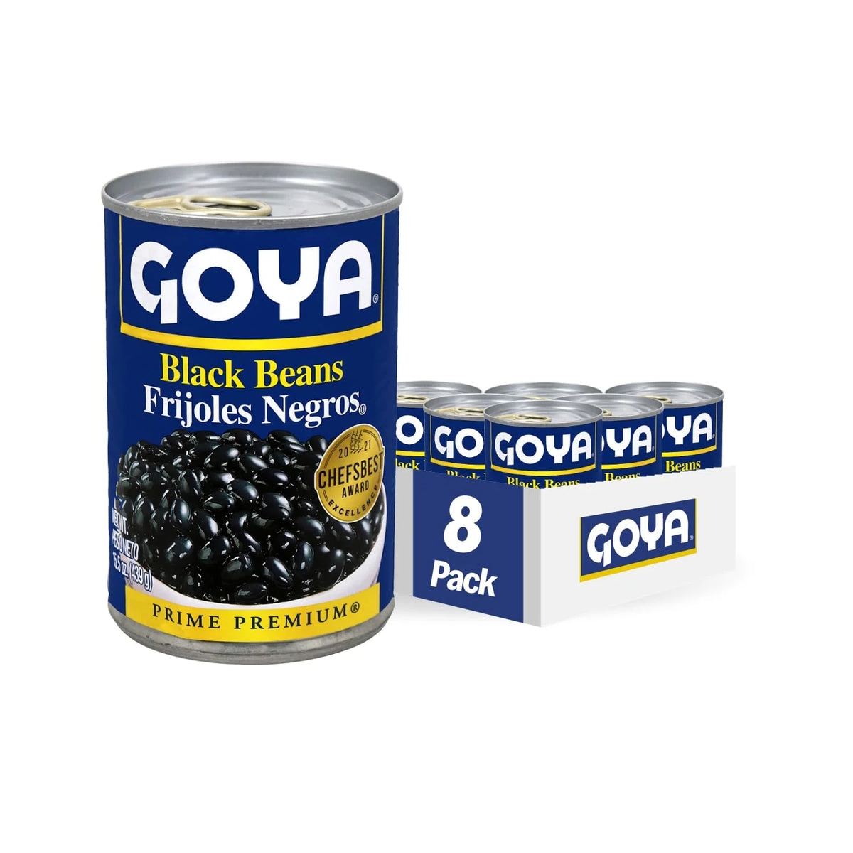 Black Beans 15.5 Ounce Pack Of 8 G836985