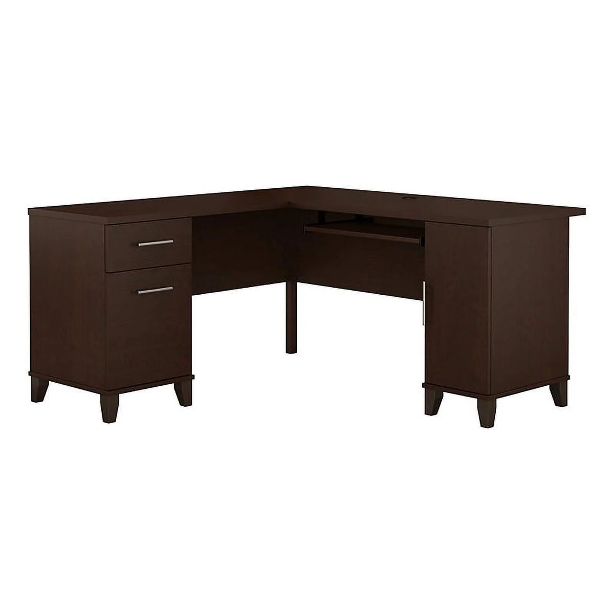 60" L Shaped Wood Desk Y566