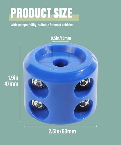 Black Rubber Winch Cable Hook Stopper H33914