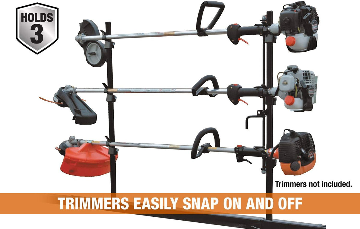 3-Trimmer Landscape Truck Trailer Locking Rack N80960