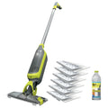 Cordless Hard Floor Vacuum Mop with Disposable Pads C814950