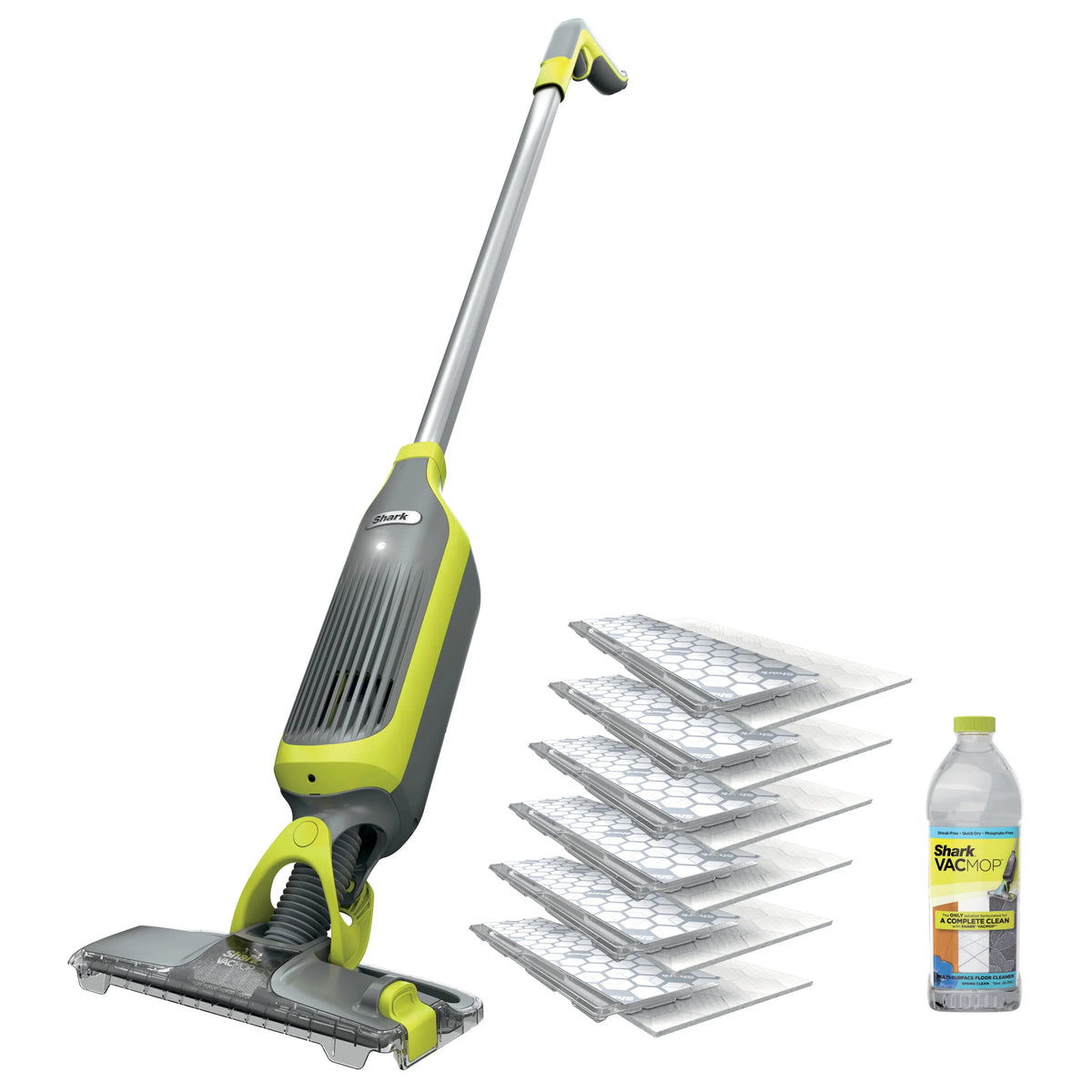 Cordless Hard Floor Vacuum Mop with Disposable Pads C814950