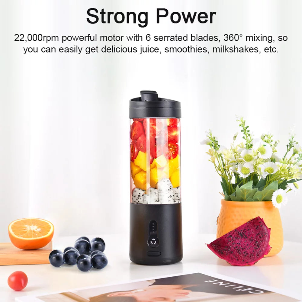 Portable USB Electric Juicer 530ml Y640019