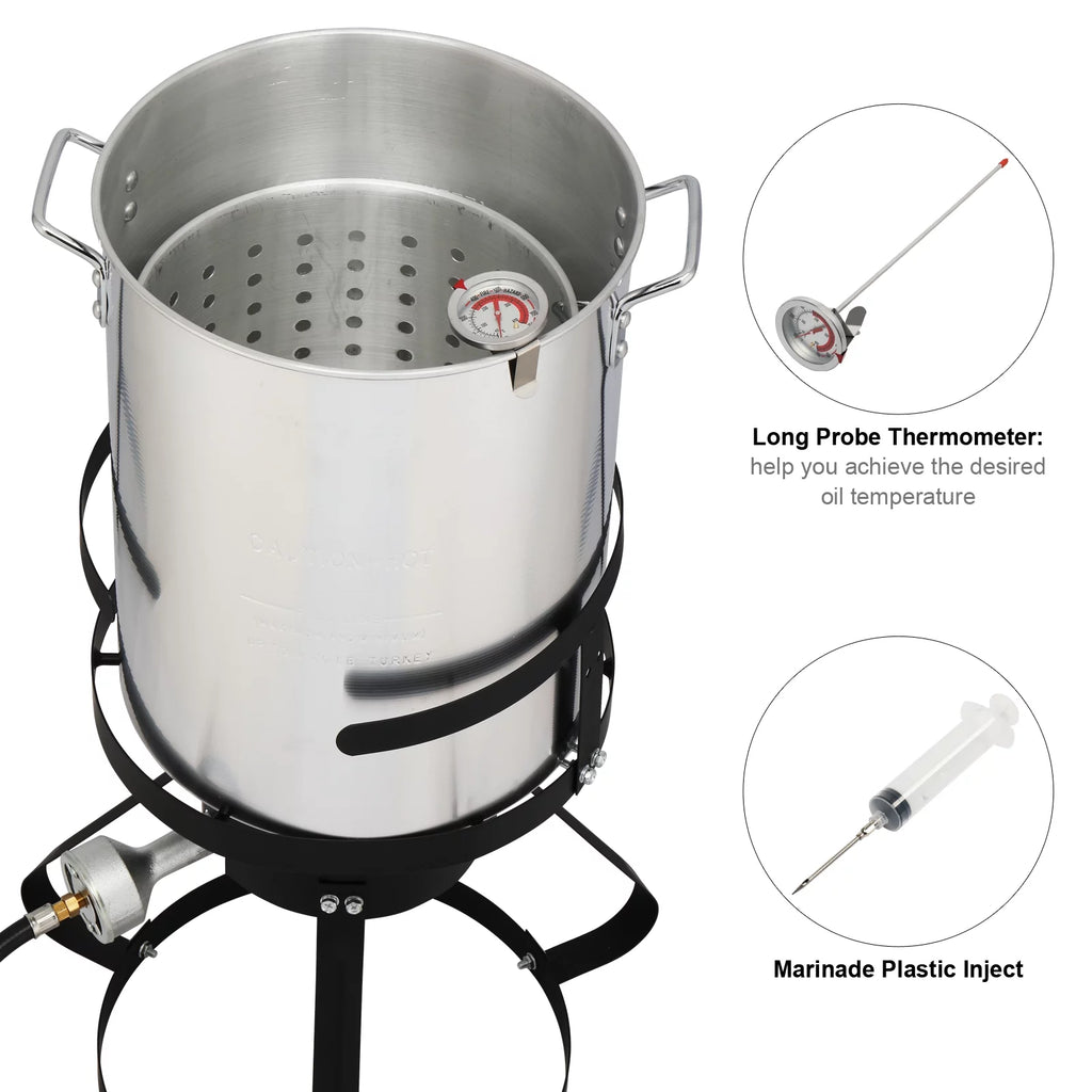 30qt Propane Outdoor Fryer Z516