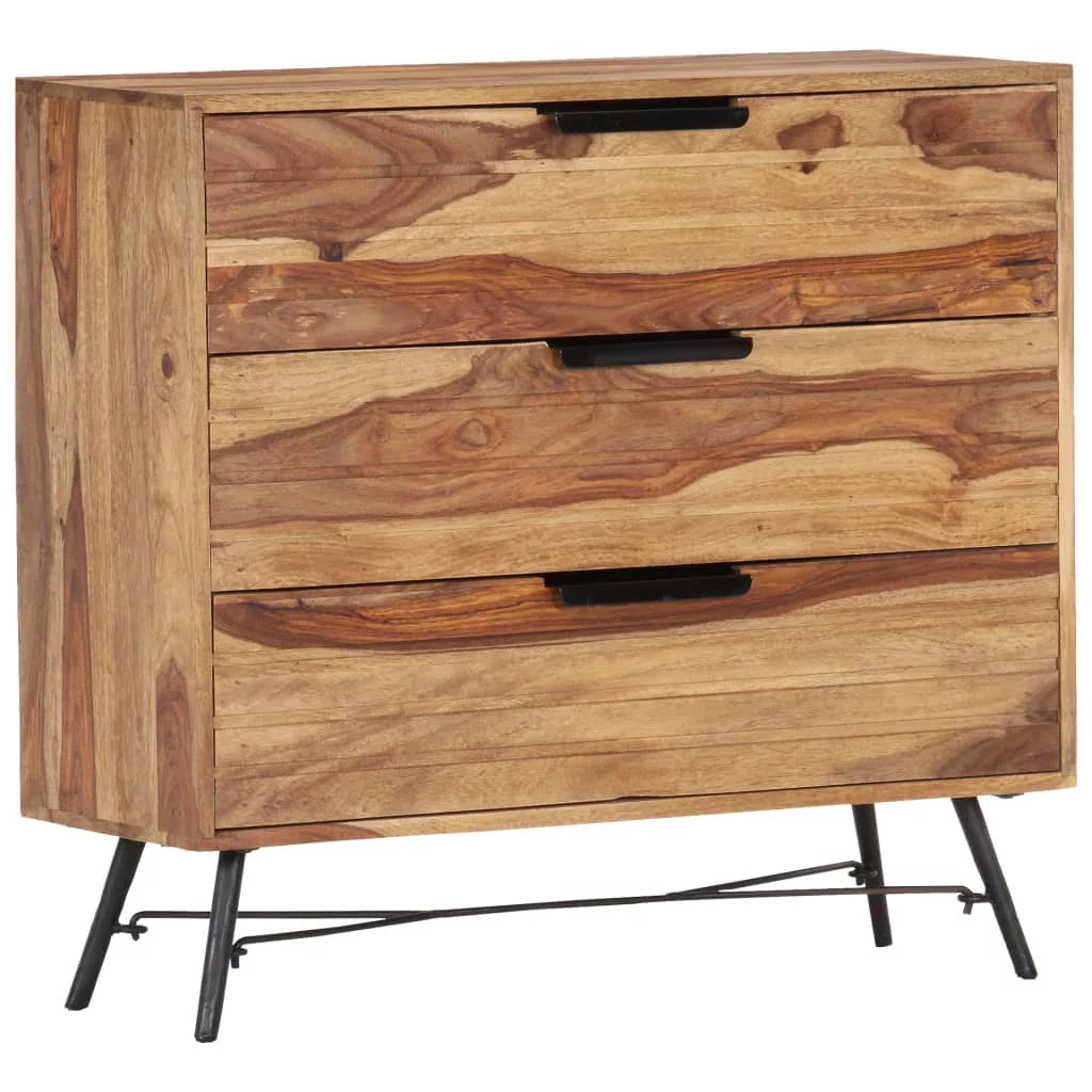 Solid Sheesham Wood Sideboard J807