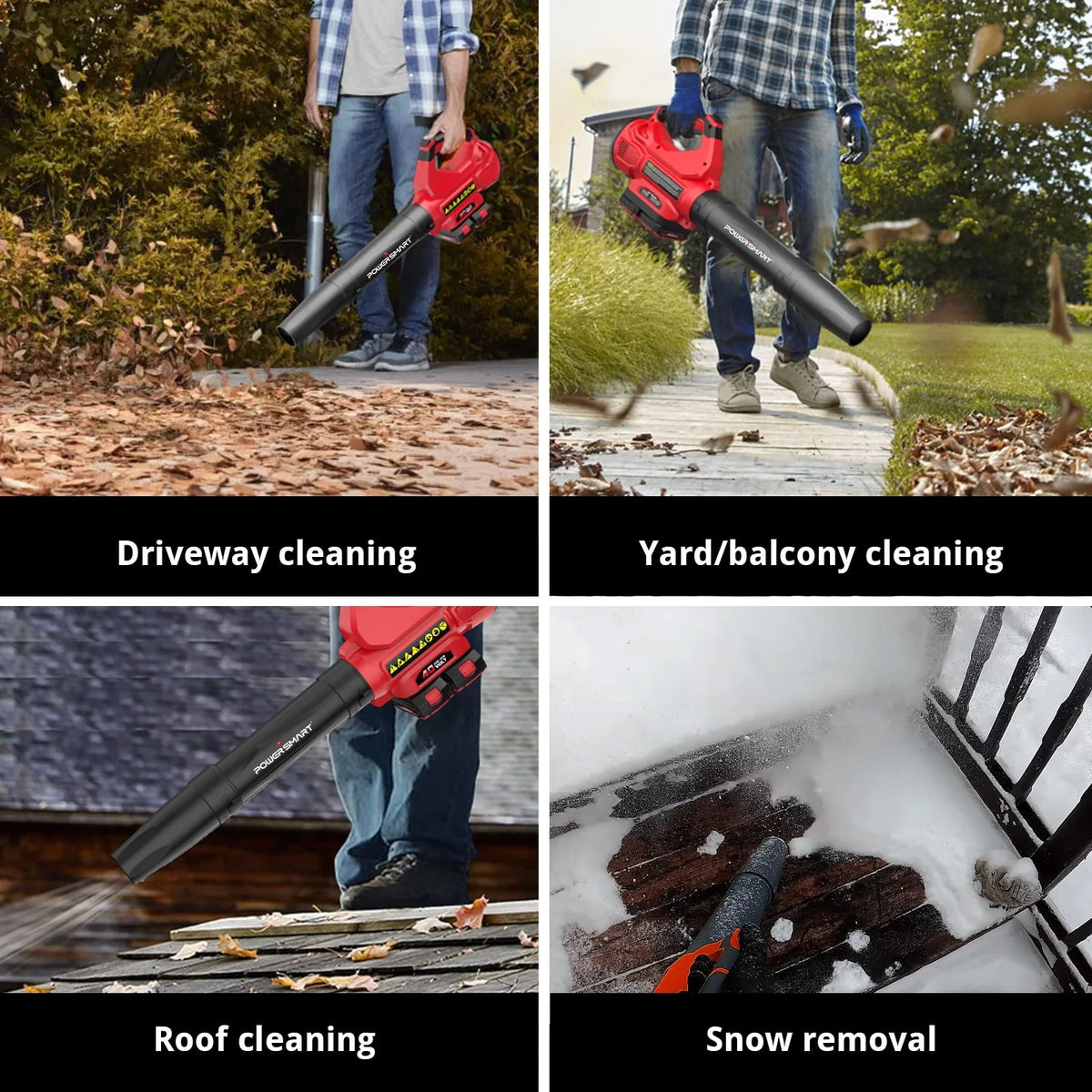 40V 450CFM 130MPH Cordless Leaf Blower W777