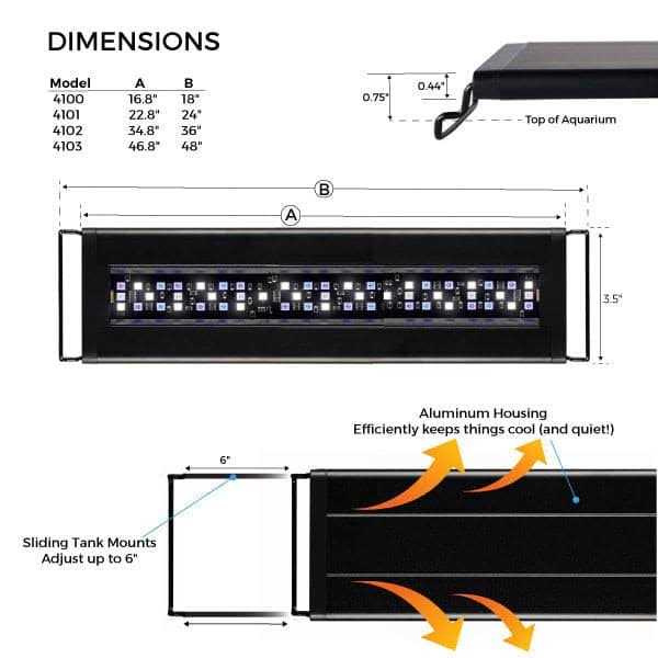 Orbit Marine Aquarium LED Light G21117