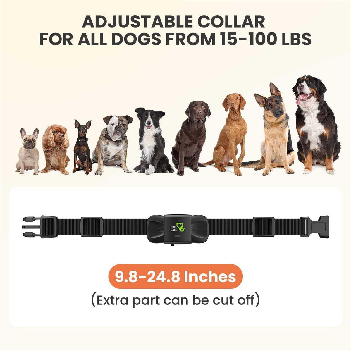 Dog Training Collar with Beep Vibration D362