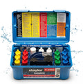 Taylor K2005 High Range Swimming Pool Total and Free Chlorine Bromine Alkalinity Calcium Hardness Base and Acid Demand pH DP Test Kit V133606