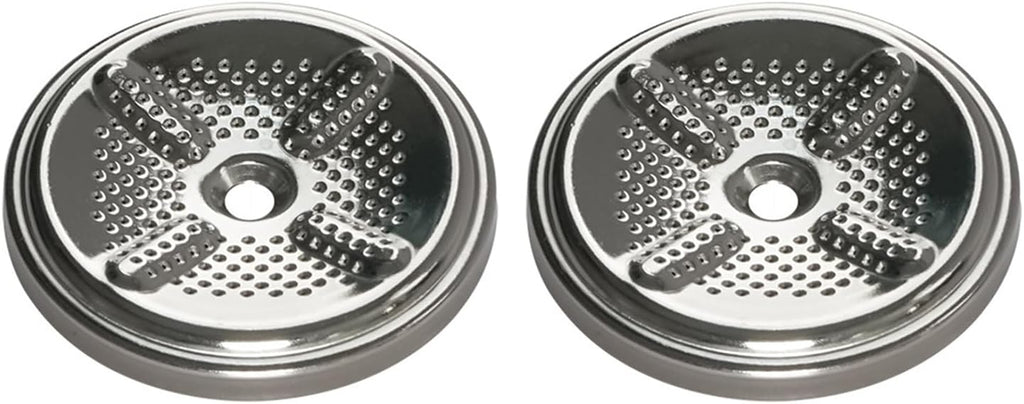 Pack Of 2 Round Stainless Steel Coffee Filter Basket X99178