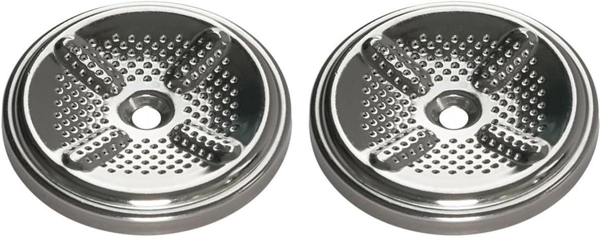 Pack Of 2 Round Stainless Steel Coffee Filter Basket X99178