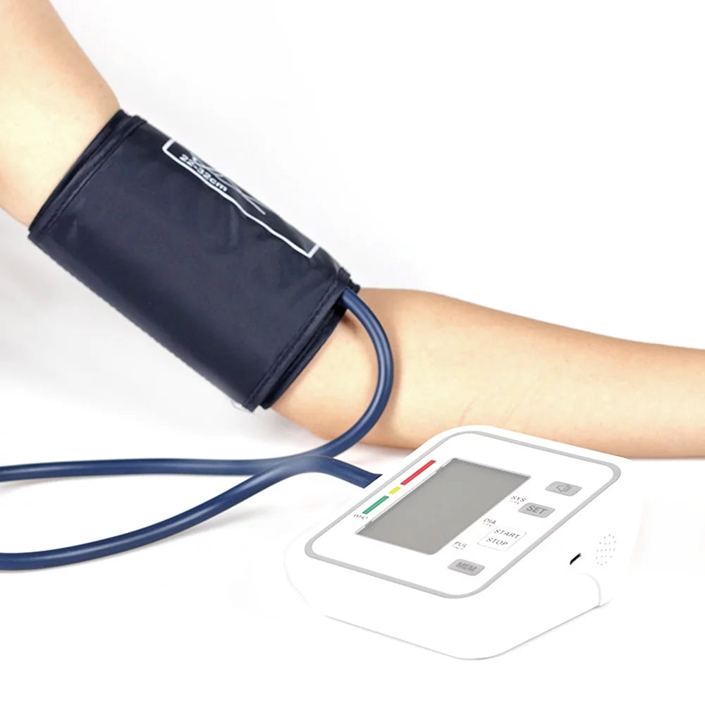 Upper Arm Automatic Electronic Blood Pressure Meter with LCD Display B370820