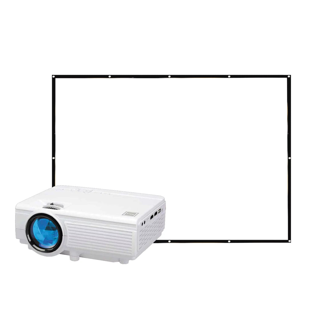 480P LCD Home Theater Projector with 100 Projector Screen H490063