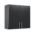 32" Black Wall Cabinet W590