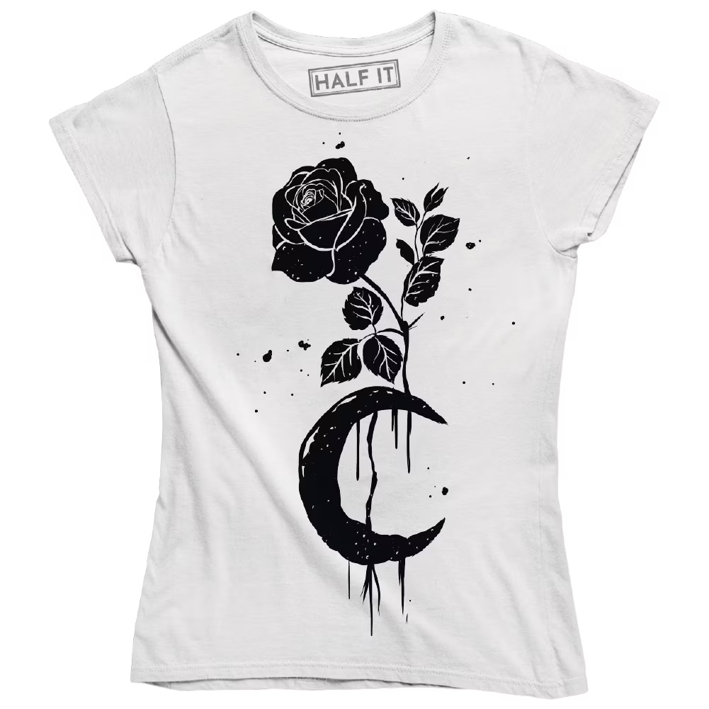 Rose Drawing T-Shirt E3594