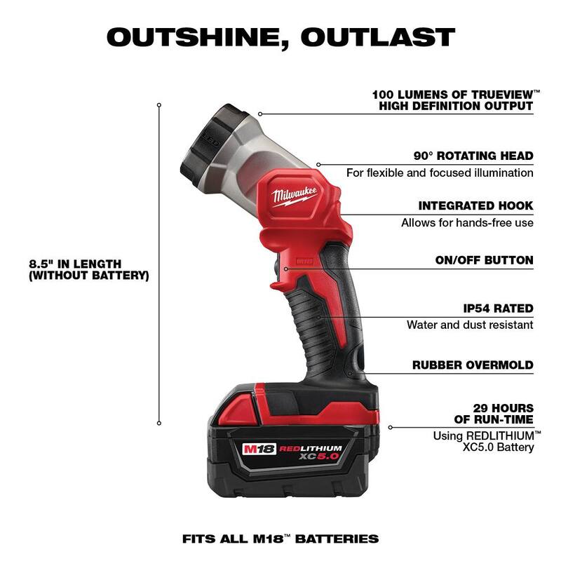 18V Lithium-Ion Brushless Cordless Combo Kit with 5.0Ah Batteries and Charger C47336